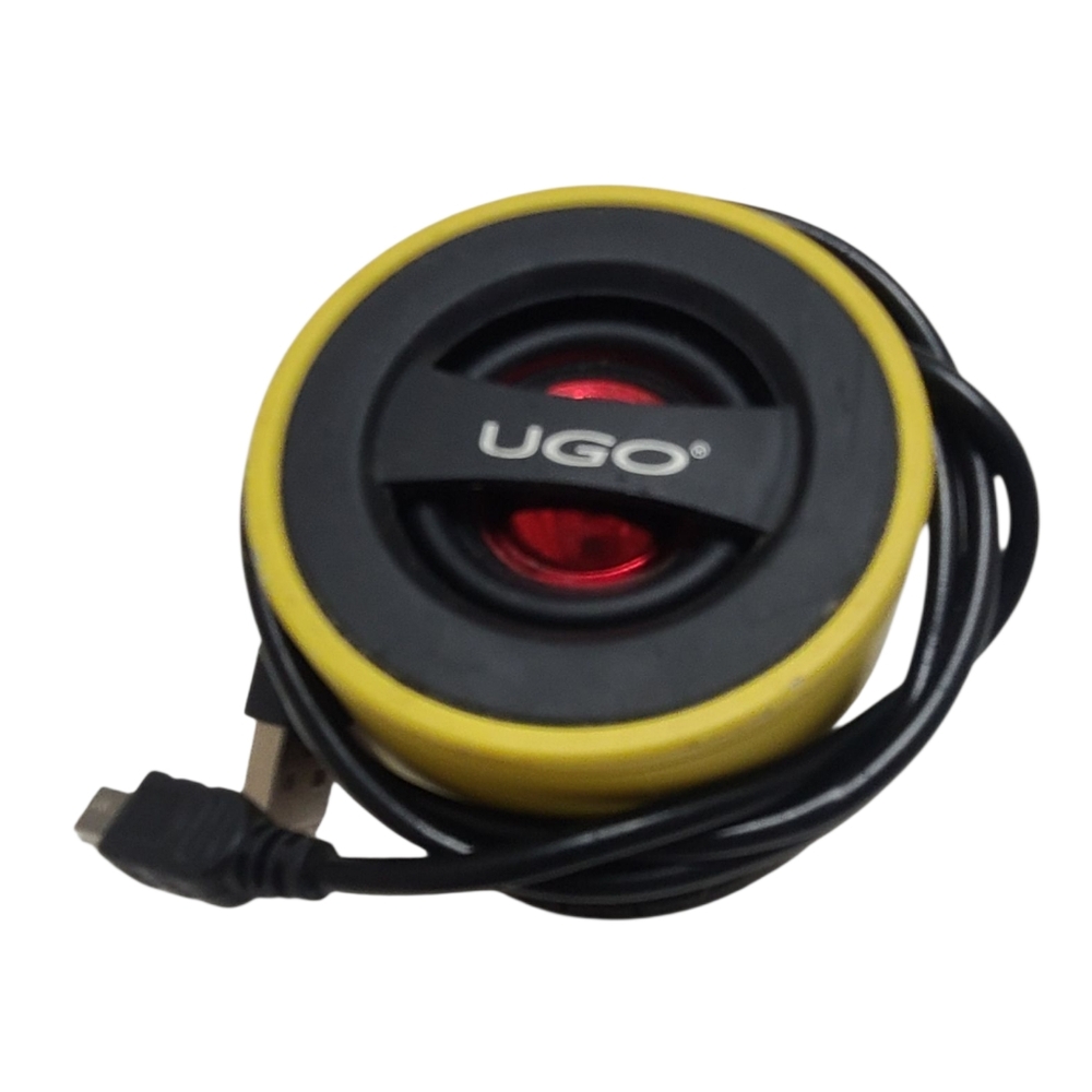 UGO Yellow and Black Portable Speaker